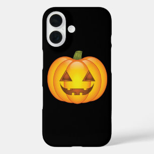 Süßer Cartoon-Halloween-Jack-O’-Lantern-Kürbis iPhone 16 Hülle