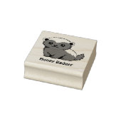 Süßer Cartoon-Honigdachs Gummistempel (Stempel)