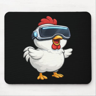 Süßer Cartoon-Huhn-VR-Gamer Mousepad