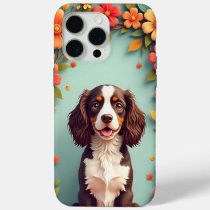 🐕 Süßer Cartoon-Hund mit glücklichem Gesichtsausd Case-Mate iPhone Hülle