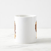 Süßer Cartoon-Löwe Kaffeetasse (Mittel)