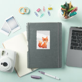 Süßer Cartoon Orange Fuchs Aufkleber (iPad Hülle)