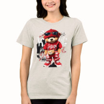 Süßer Cartoon-Teddybär Frauen T-Shirt