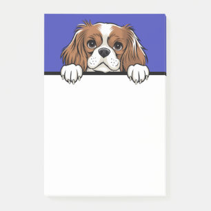 Süßer Cavalier King Charles Spaniel Hundeliebhaber Post-it Klebezettel