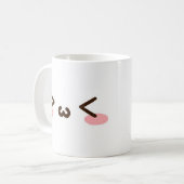 Süßer Charakterstil Kaffeetasse (Vorderseite Links)