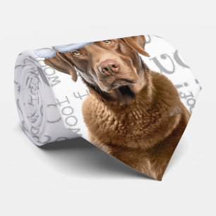 Süßer Chesapeake-Weihnachten-Hund-Liebhaber-Feiert Krawatte