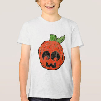 Süßer Chibi-Kürbis Tri-Blend Shirt