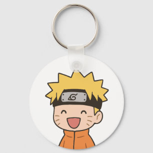 Süßer Chibi-Ninja-Rundschlüsselanhänger - Kawaii-A Schlüsselanhänger