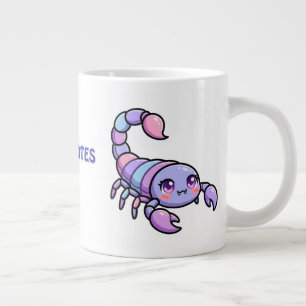Süßer Chibi-Skorpion-Tierkreis Jumbo-Tasse
