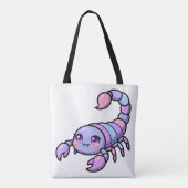 Süßer Chibi-Skorpion-Tierkreis Tasche (Rückseite)