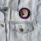Süßer Chic Glücklicher Geburtstag Benutzerdefinier Button (Beispiel)