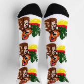 Süßer Chihuahua-Stil Socken (Oben)