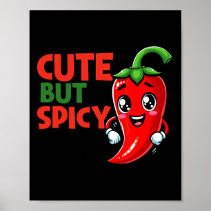 Süßer Chili Lustiger Süßer Aber Scharfer By1 Poster
