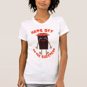 Süßer Choco-Bar-Kumpel: Kawaii-Chocolate-T-Shirt T-Shirt