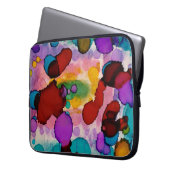 Süßer Clown Laptopschutzhülle (Vorderseite Links)