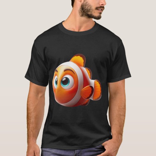 Süßer Clownfisch T-Shirt (Vorderseite)