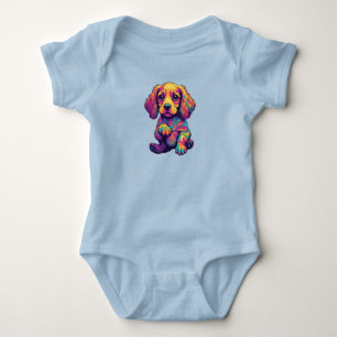 Süßer Cocker Spaniel Baby Strampler