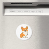 Süßer Corgi-Hund Magnet (In Situ (Geschirrspüler))