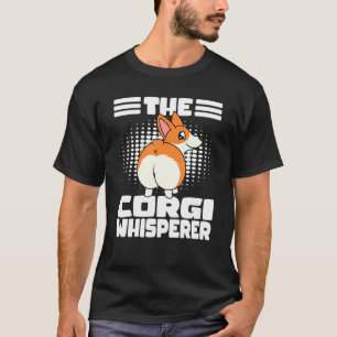 Süßer Corgi-Hund Und Corgi-Hintern Der Corgi-Flüst T-Shirt