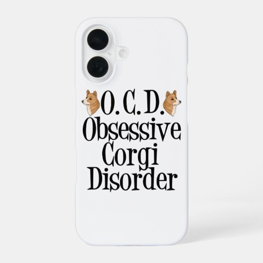 Süßer Corgi iPhone 16 Hülle (Rückseite)