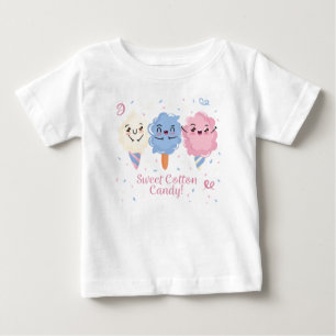 Süßer Cotton Candy Baby T - Shirt