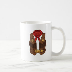 Süßer Cowboy Western Cowboy Outfit Männer  Kaffeetasse