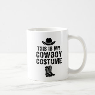 Süßer Cowboy Western Cowboy Outfit Männer Kaffeetasse