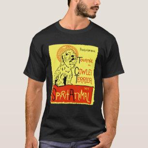 Süßer Cowley Terrier Hund Celium Sealy Sealyham Te T-Shirt