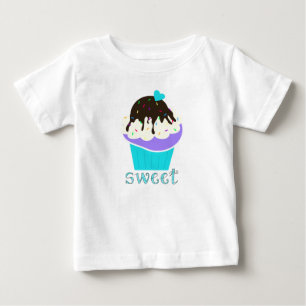 Süßer Cupcake Baby T-shirt