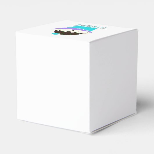 Süßer Cupcake Geschenkschachtel (Rückseite)