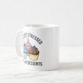 Süßer Cupcake Kaffeetasse (Vorderseite Links)
