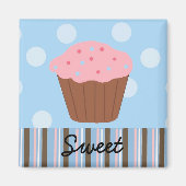 Süßer Cupcake Magnet (Vorne)