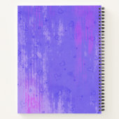 Süßer Cupcake mit Himbeere nach oben Notizbuch (Rückseite)