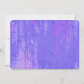 Süßer Cupcake mit Himbeere oben Einladung (Rückseite)