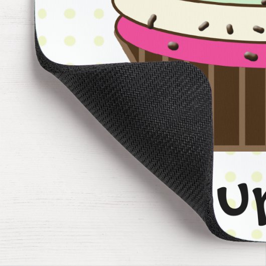 Süßer Cupcake Mousepad (Ecke)