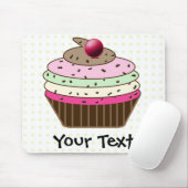 Süßer Cupcake Mousepad (Mit Mouse)