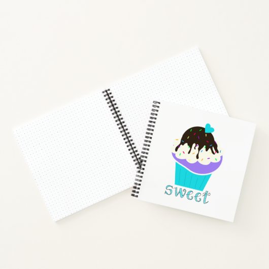 Süßer Cupcake Notizblock (Innenseite)