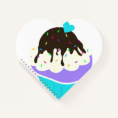 Süßer Cupcake Notizbuch (Vorderseite)