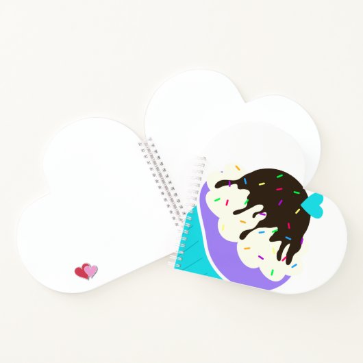 Süßer Cupcake Notizbuch (Innenseite)