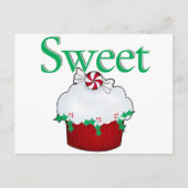 Süßer Cupcake Postkarte (Vorderseite)