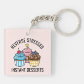 Süßer Cupcake Schlüsselanhänger (Rückseite)