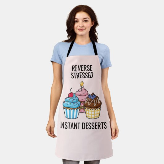 Süßer Cupcake Schürze (Getragen)