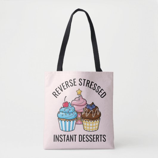 Süßer Cupcake Tasche (Vorderseite)