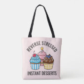 Süßer Cupcake Tasche (Rückseite)
