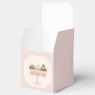Süßer Cupcakes Geschenkschachtel