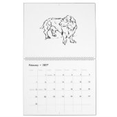 Süßer Dachshund Wursthund – 2027 Kalender (Feb 2027)