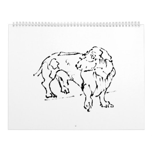 Süßer Dachshund Wursthund – 2027 Kalender (Titelbild)