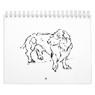 Süßer Dachshund Wursthund – 2027 Kalender