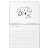 Süßer Dachshund Wursthund – 2027 Kalender (Mär 2027)