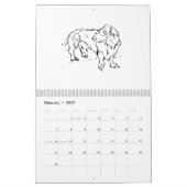 Süßer Dachshund Wursthund – 2027 Kalender (Feb 2027)